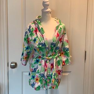 Girls Nautica Cotton towel cover up